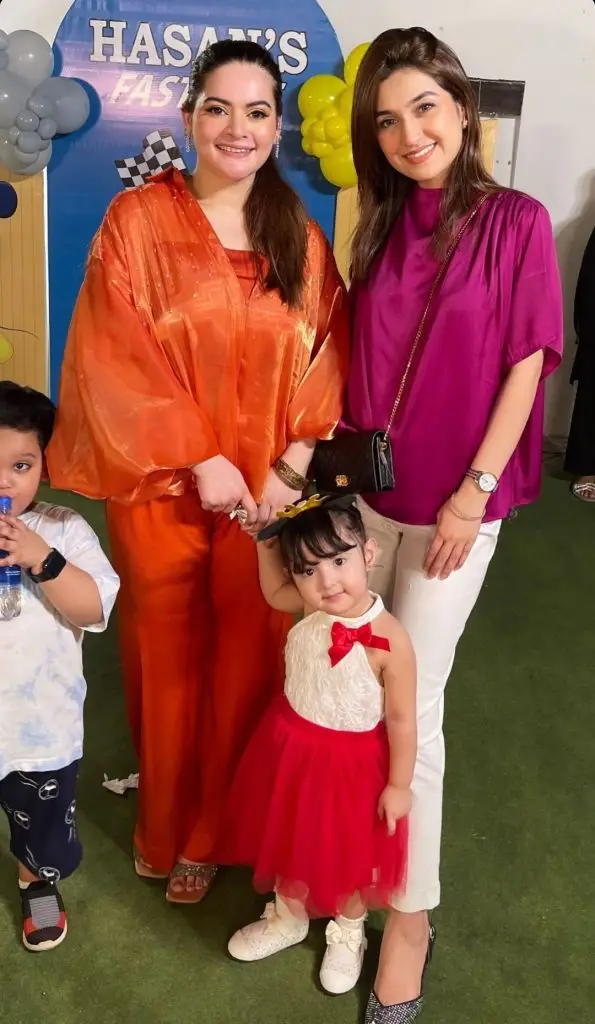 Minal Khan Son Hasan's Grand Birthday Bash