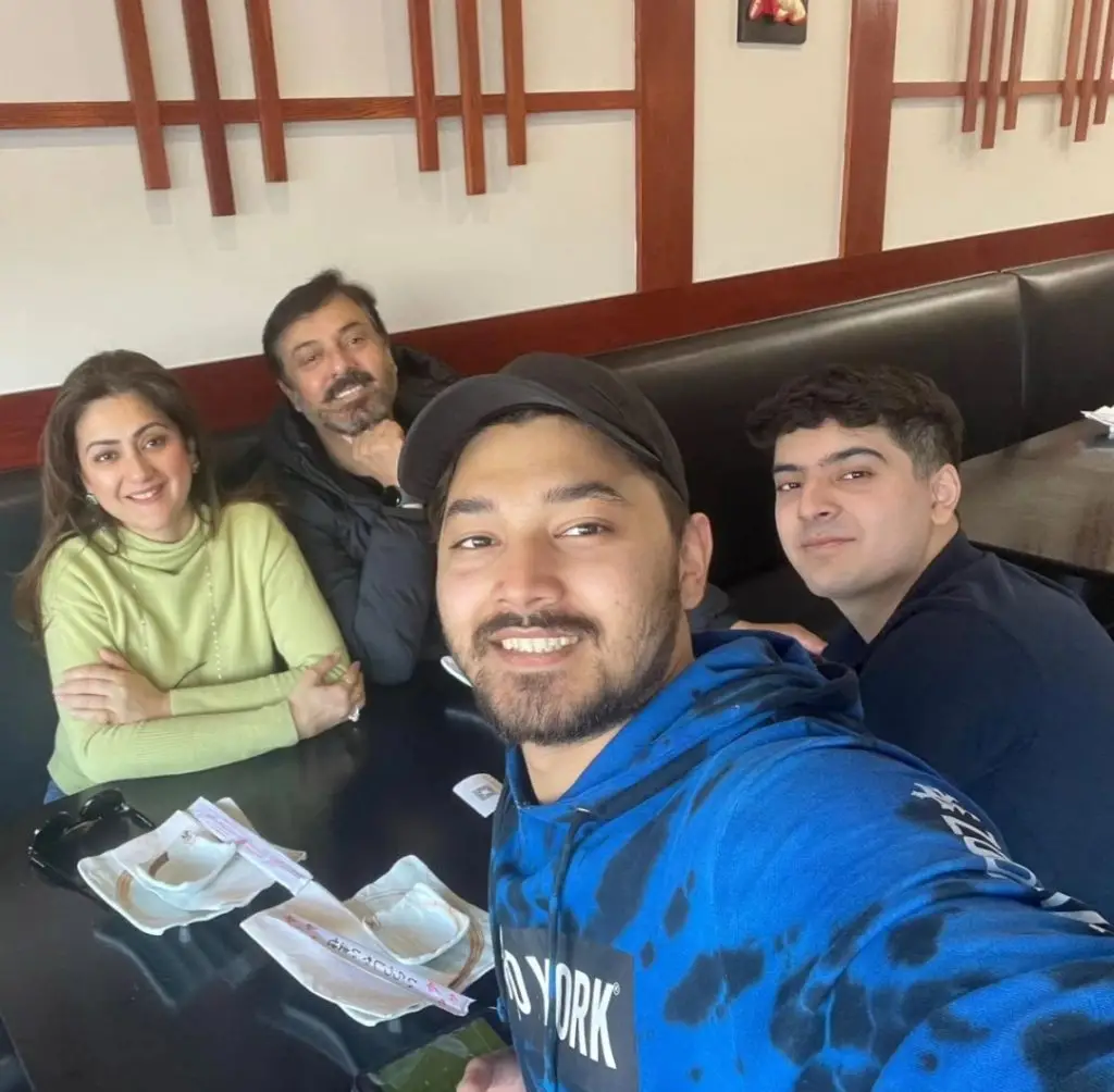 Nauman Ijaz New Family Pictures from Canada