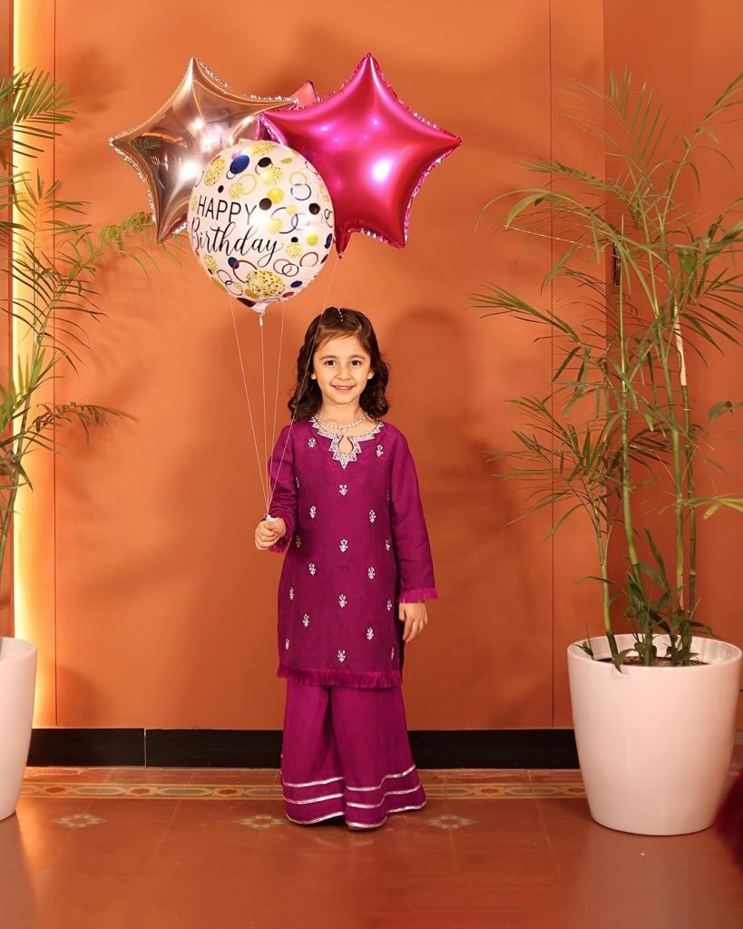 Aisha Khan Daughter Mahnoor Turns 5