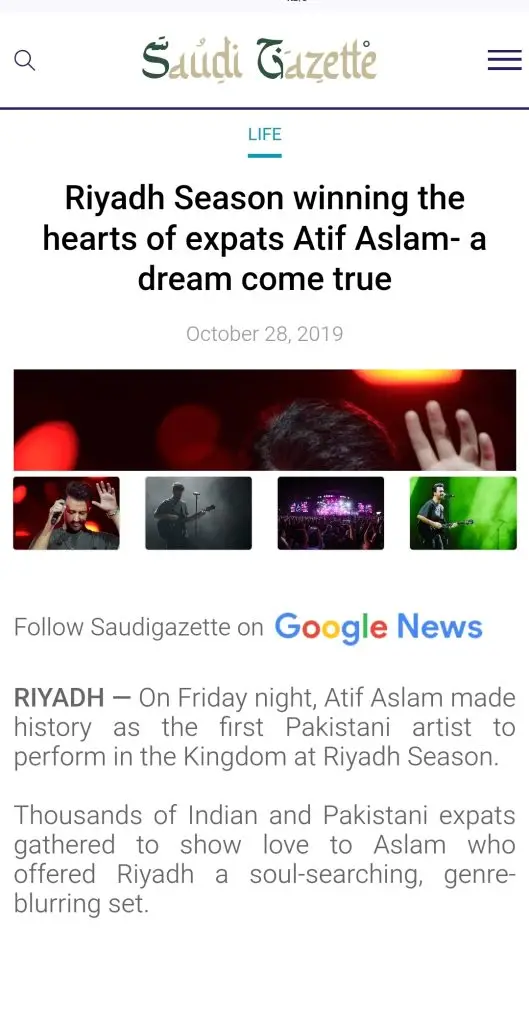 Truth Behind Atif Aslam's Viral Concert Statement