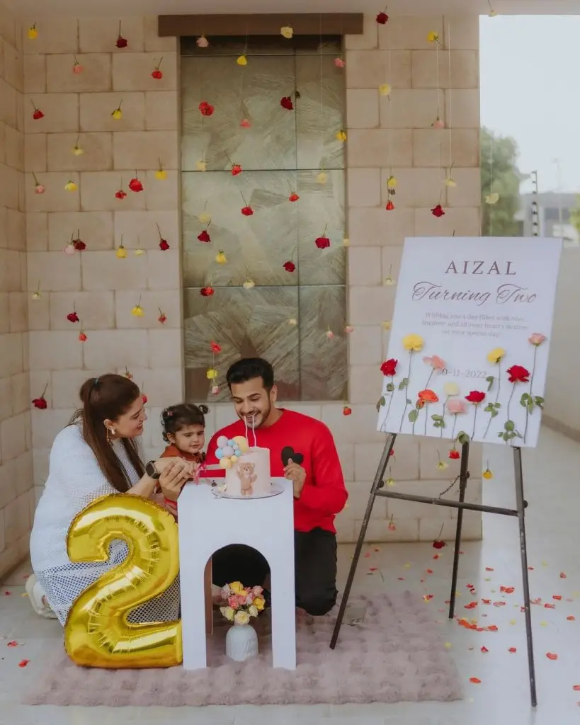 Kanwal Aftab Daughter Turns 2