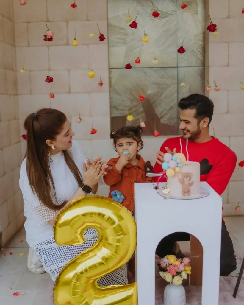 Kanwal Aftab Daughter Turns 2