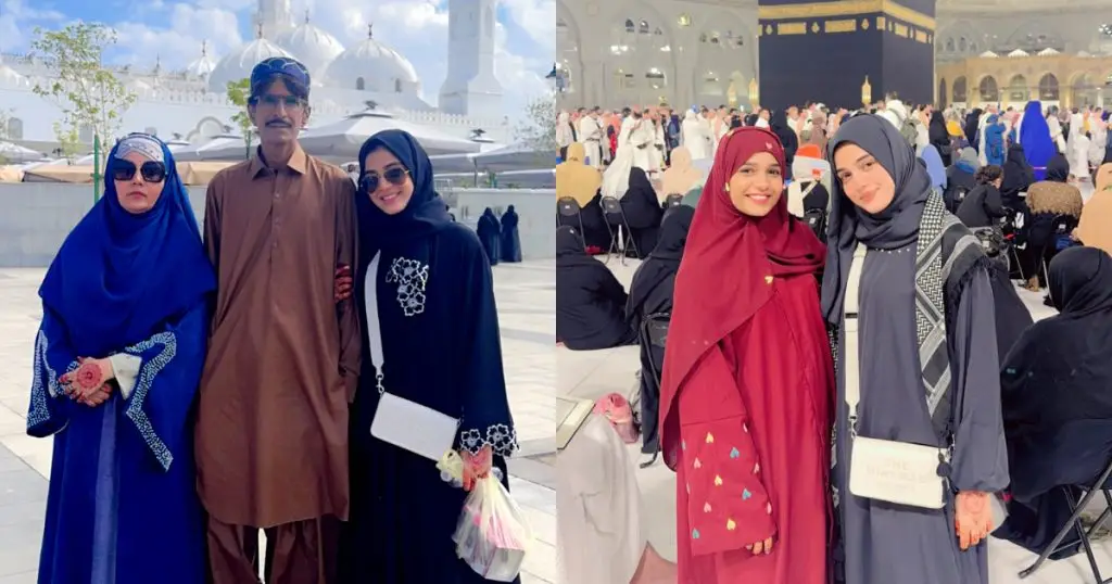 Laiba Khan Performs Umrah With Family