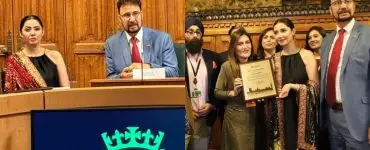 Mahira Khan Honoured By The UK Parliament