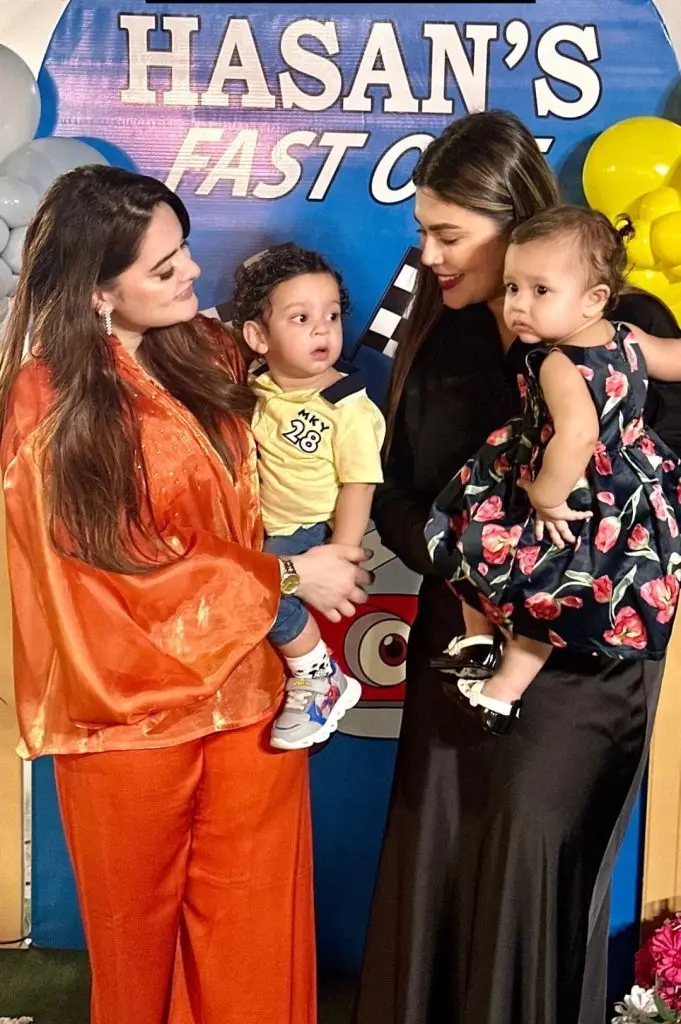 Minal Khan Son Hasan's Grand Birthday Bash