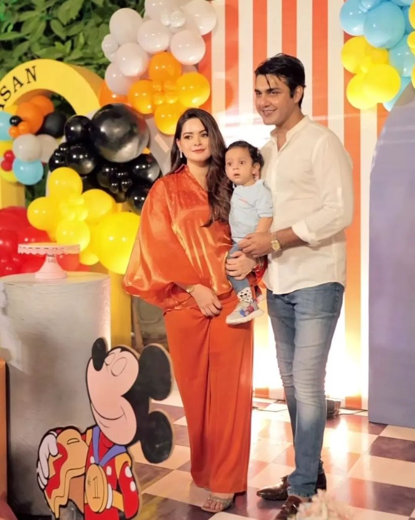 Minal Khan Son Hasan's Grand Birthday Bash