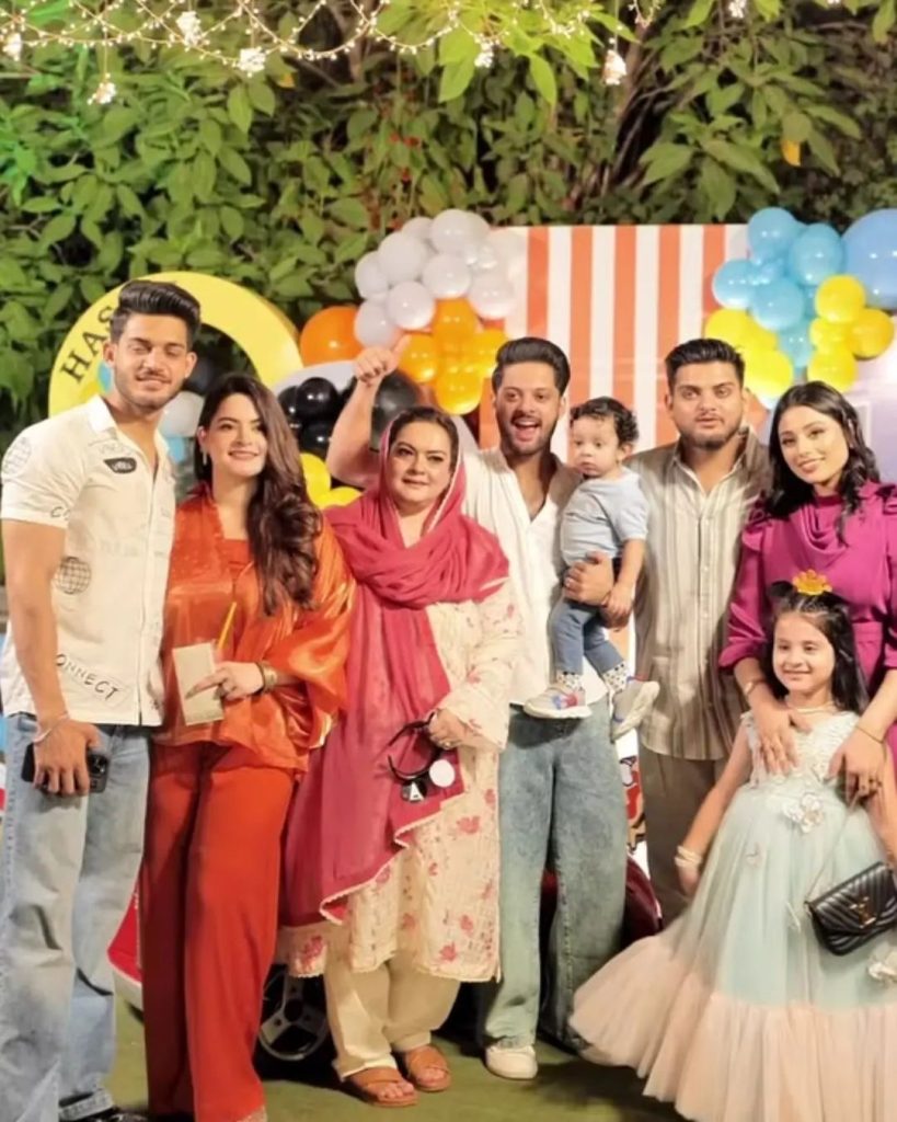 Minal Khan Son Hasan's Grand Birthday Bash