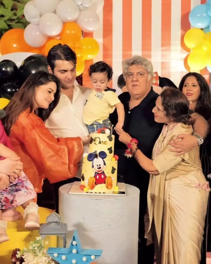 Minal Khan Son Hasan's Grand Birthday Bash