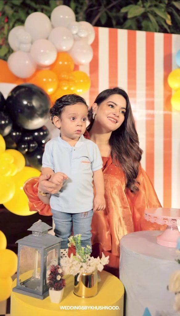 Minal Khan Son Hasan's Grand Birthday Bash