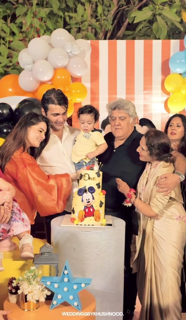 Minal Khan Son Hasan's Grand Birthday Bash