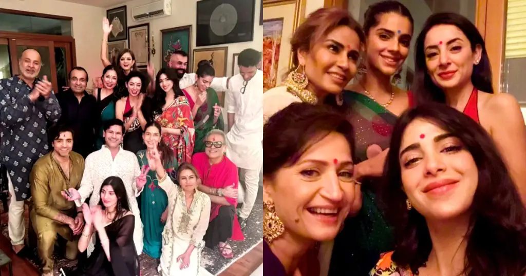 Sonya Hussyn Shares Pictures From Deepak Perwani's Diwali Party