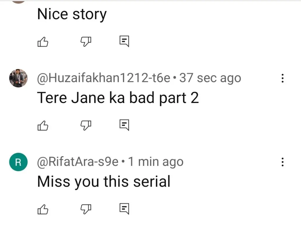 Teray Janay Kay Baad Last Episode Public Reaction