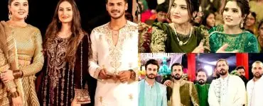 Social Media Celebrities' Pictures from Rajab Butt Mehndi