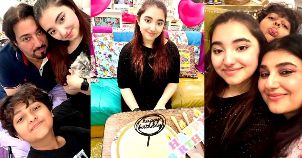 Javeria Saud Daughter Jannat Saud's Birthday Pictures