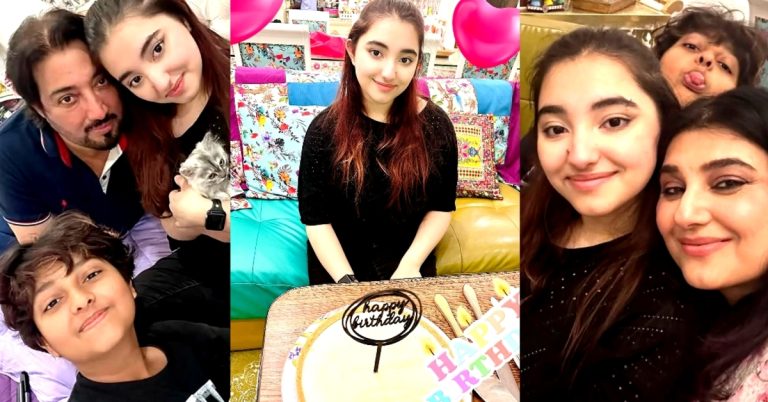 Javeria Saud Daughter Jannat Saud’s Birthday Pictures