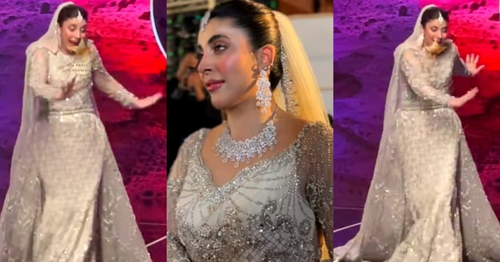 Urwa Hocane Stumbles During Ramp Walk