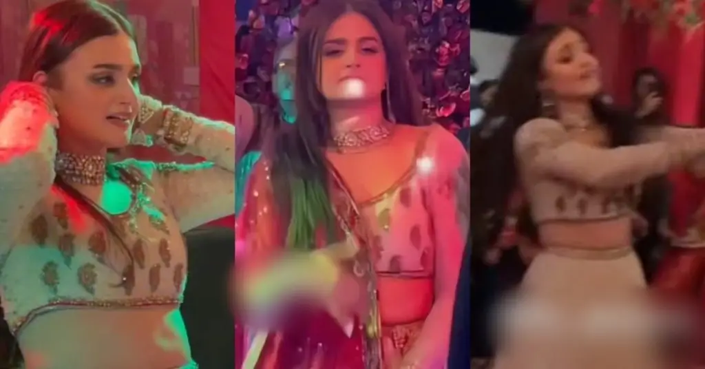 Hira Mani Dance at Brother's Dholki Criticized