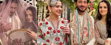 Zara Noor Abbas Brother Nikah Pictures & Video