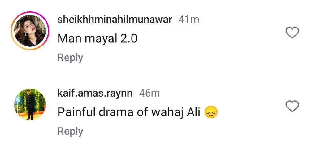 Wahaj Ali Fans Criticize Him For Choosing Sunn Mere Dil