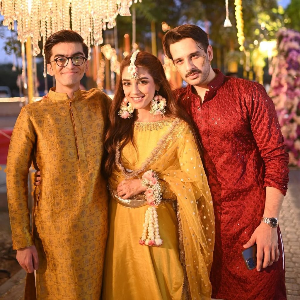 Sun Mere Dil Sadaf and Amar's Wedding BTS Photos