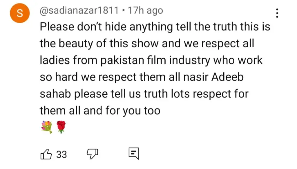 Nasir Adeeb Apologizes To Reema Khan