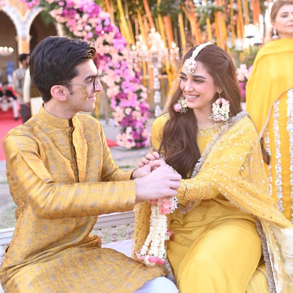 Sun Mere Dil Sadaf and Amar's Wedding BTS Photos