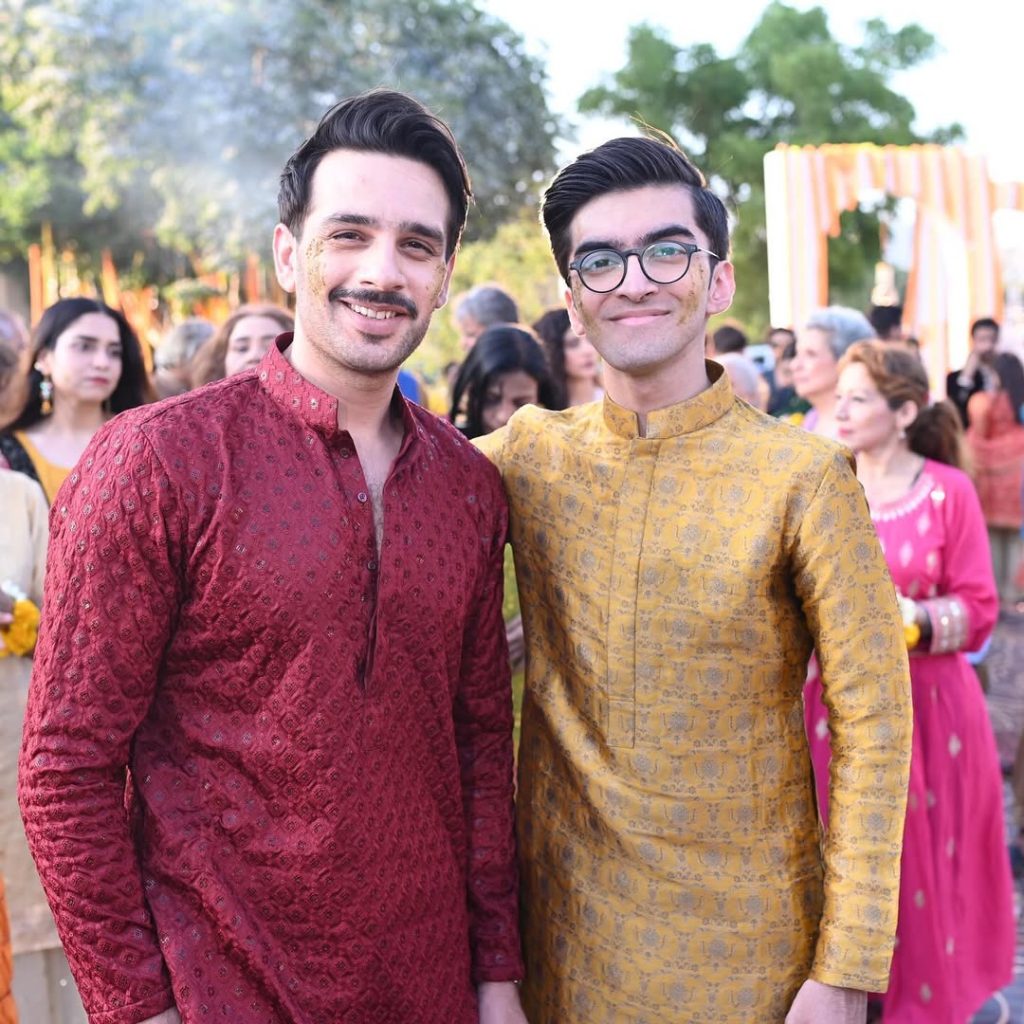 Sun Mere Dil Sadaf and Amar's Wedding BTS Photos