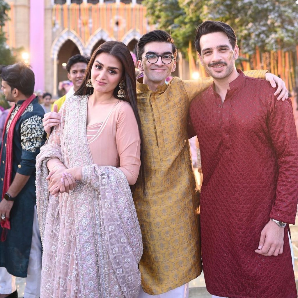 Sun Mere Dil Sadaf and Amar's Wedding BTS Photos