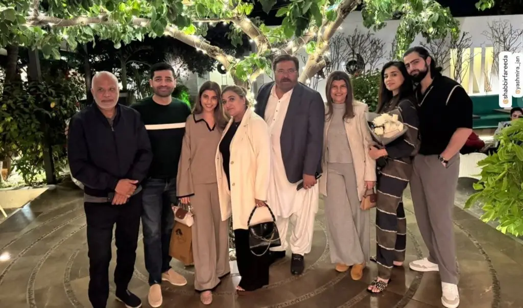 Farida Shabbir celebrated her birthday with family and friends