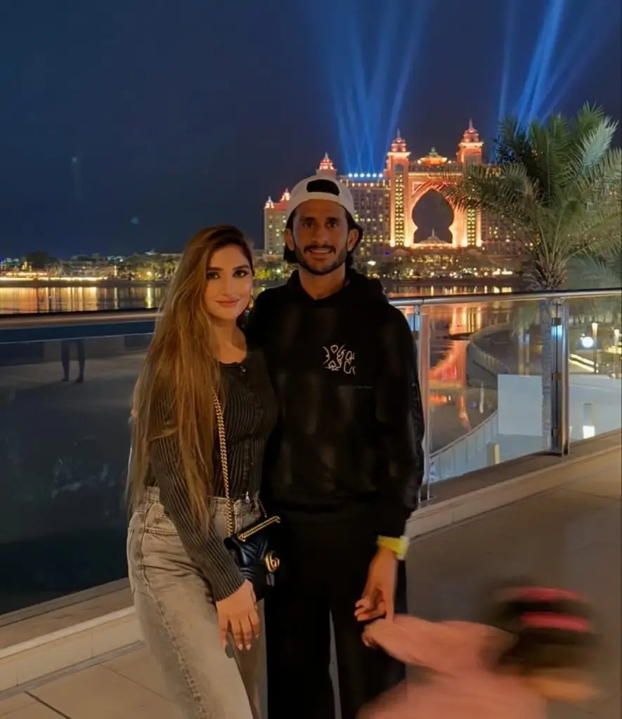 Cute new family clicks of Hasan Ali from Dubai