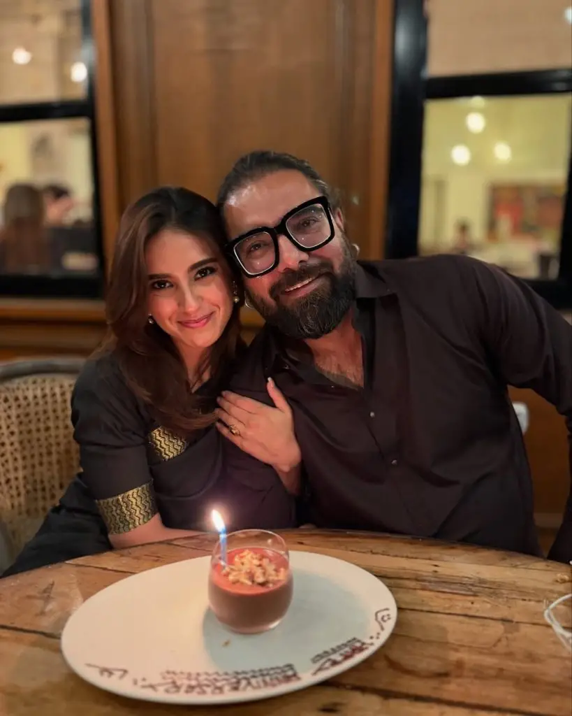 Photos from Iqra Aziz and Yasir Hussain's 5th Anniversary Dinner