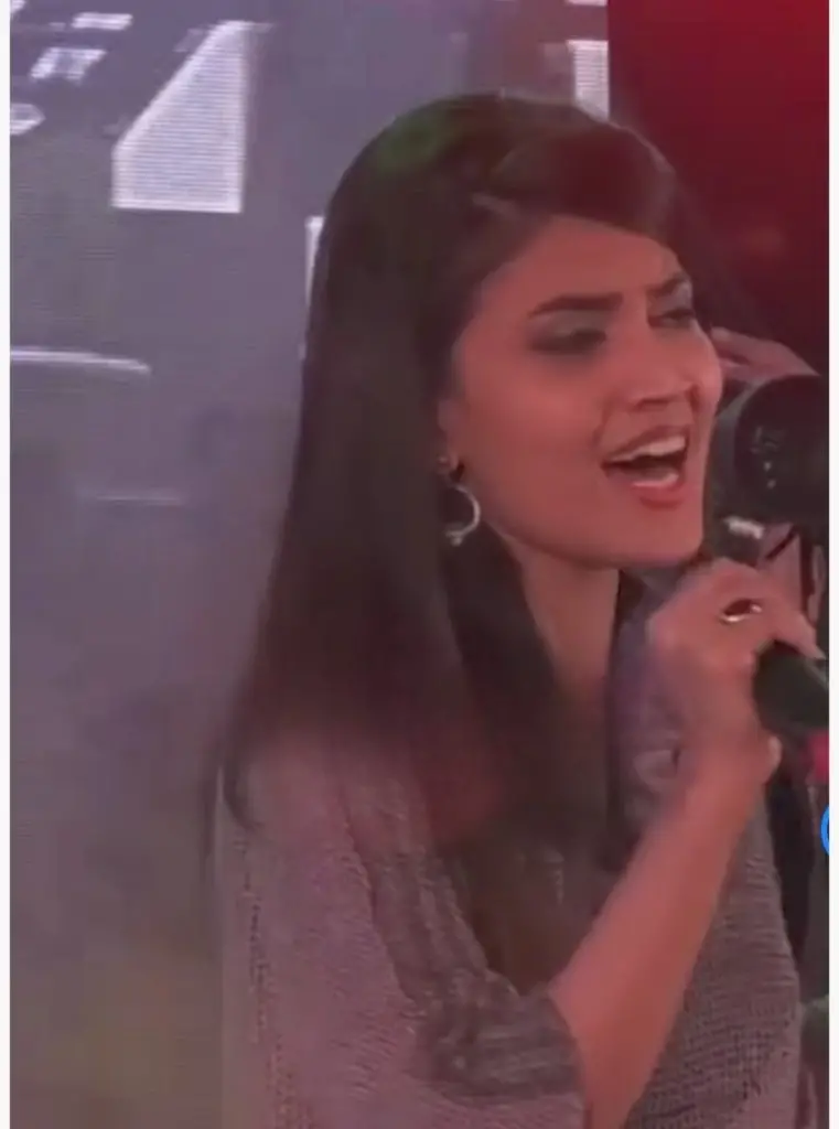 Iqra Kanwal got trolled on the viral clip of the song.