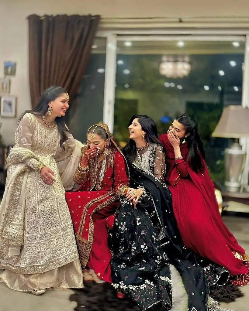 Mawra Hocane & Ameer Gilani Spotted At Friend's Wedding