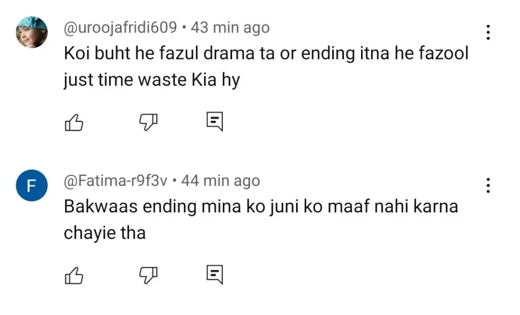 People's reaction to Jaan Se Pira Joni last episode