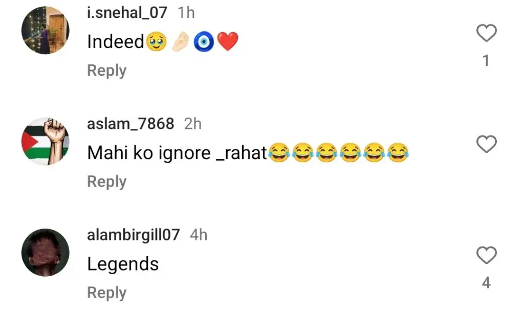 Rahat Fateh Ali Khan praised MS Dhoni.