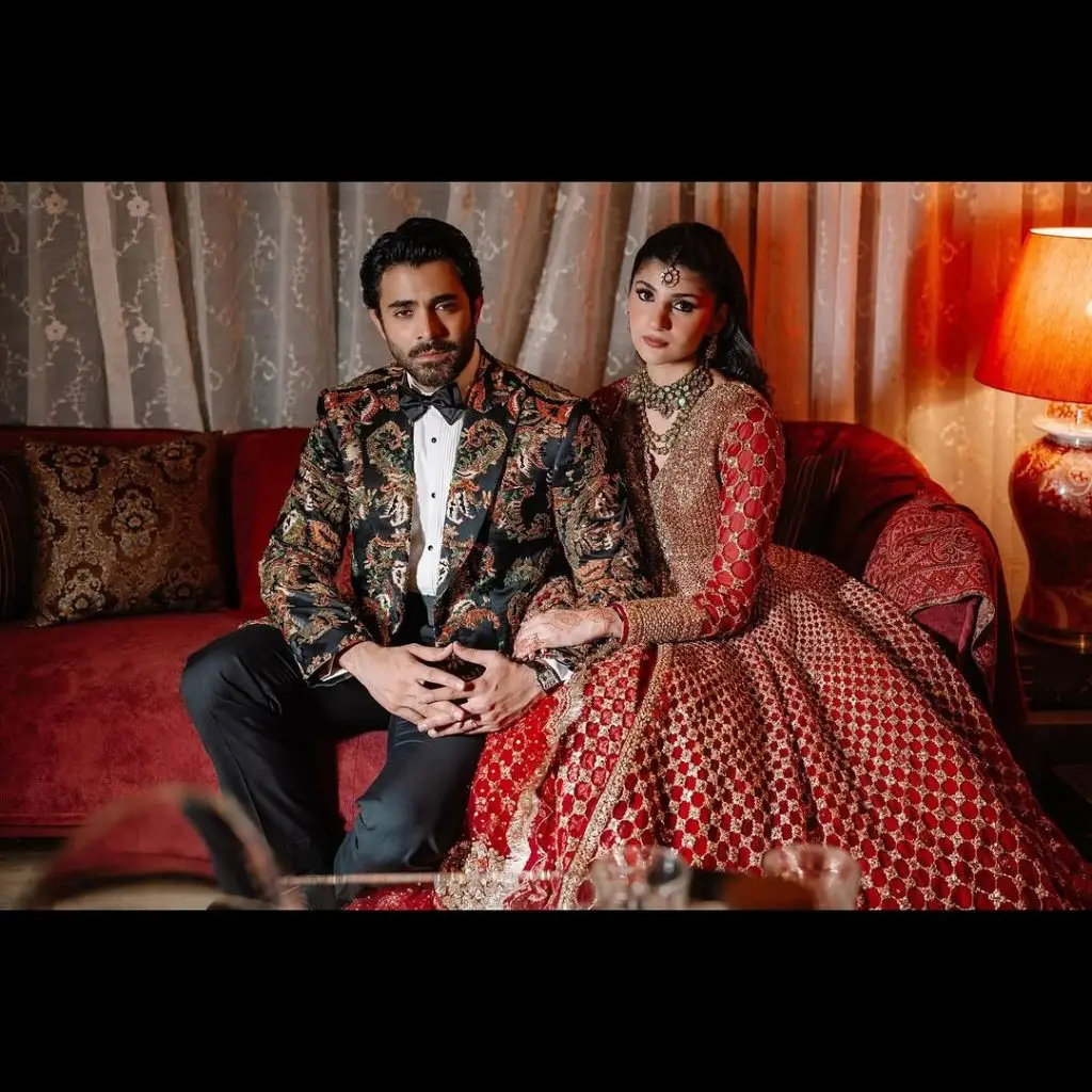 Sheheryar Munawar And Maheen Siddiqui Reception Pictures