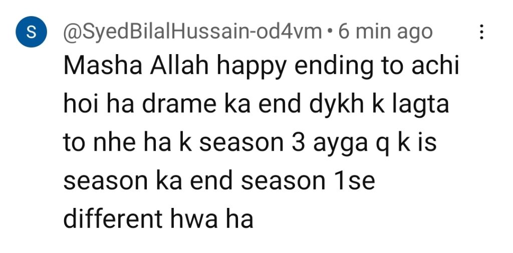 Baby Baji ki Bahuwain Last Episode Public Reaction