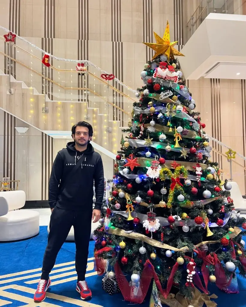 Pakistani celebrities are celebrating Christmas 2024.