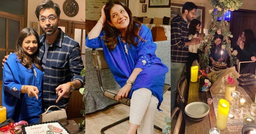 Fahad Mustafa Celebrates Wife Sana's Birthday