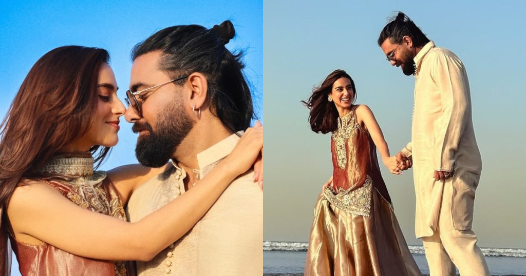 Iqra Aziz & Yasir Hussain Celebrate Wedding Anniversary In Style