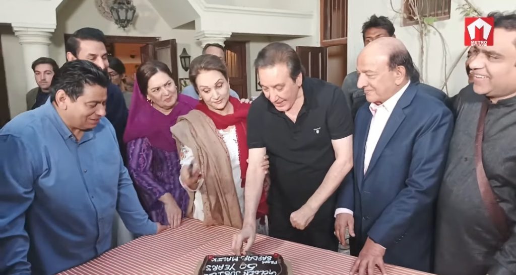 Javed Sheikh Celebrates 50 Years in Industry with Friends