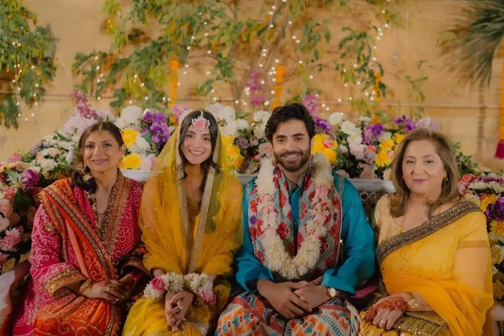 Sheheryar Munawar & Maheen Siddiqui Haldi Ceremony