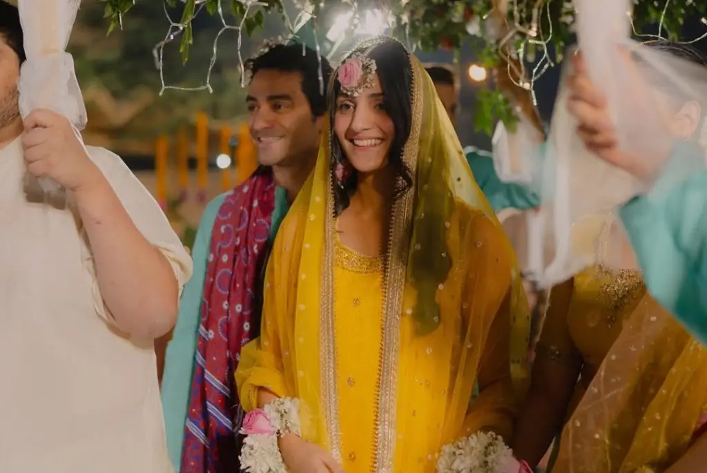 Sheheryar Munawar & Maheen Siddiqui Haldi Ceremony