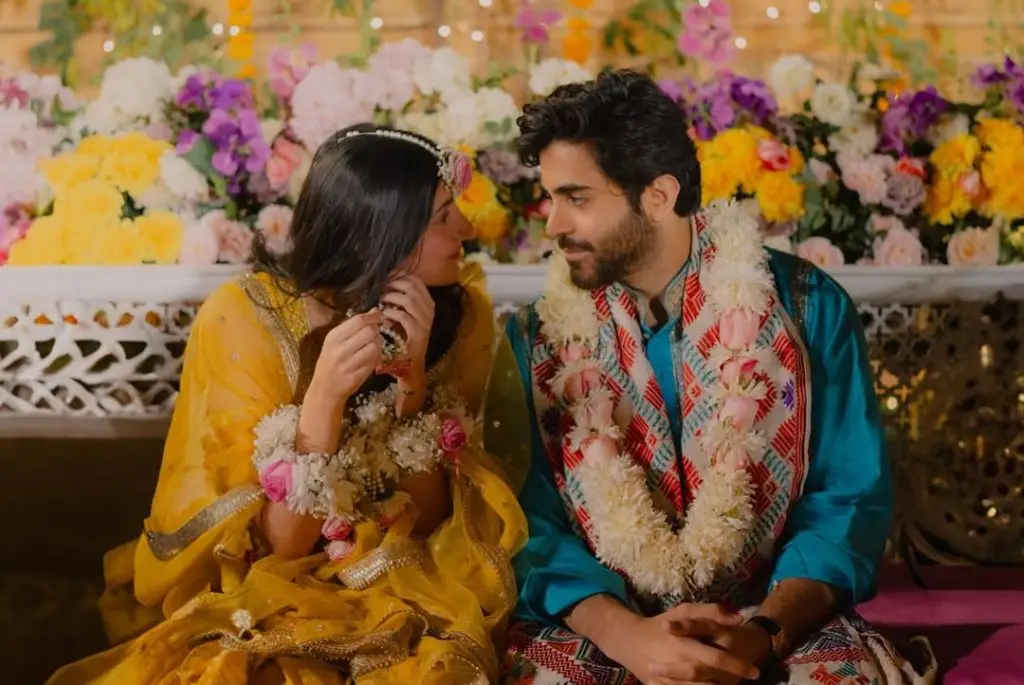 Sheheryar Munawar & Maheen Siddiqui Haldi Ceremony