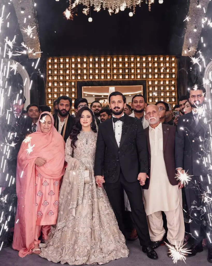 Rajab Butt & Emaan Walima Pictures