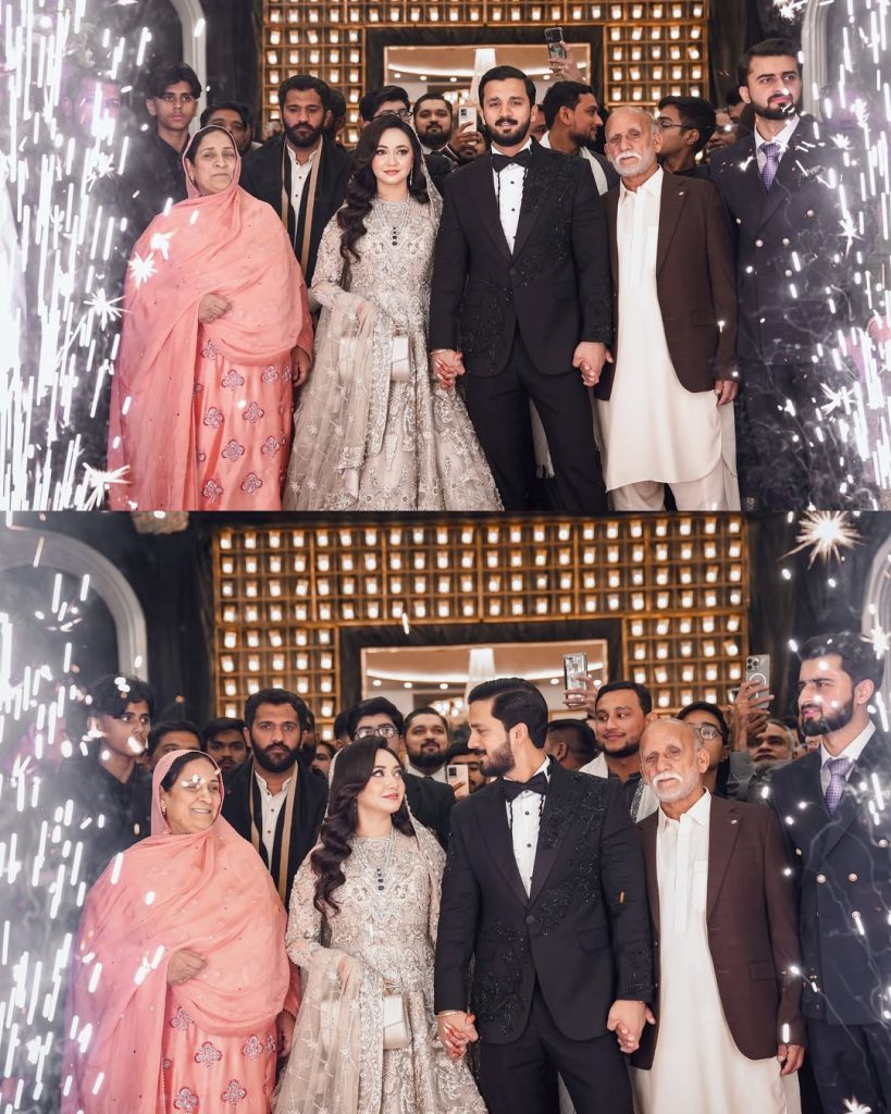 Rajab Butt & Emaan Walima Pictures