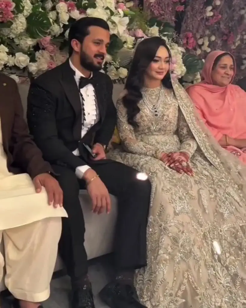 Rajab Butt & Emaan Walima Pictures