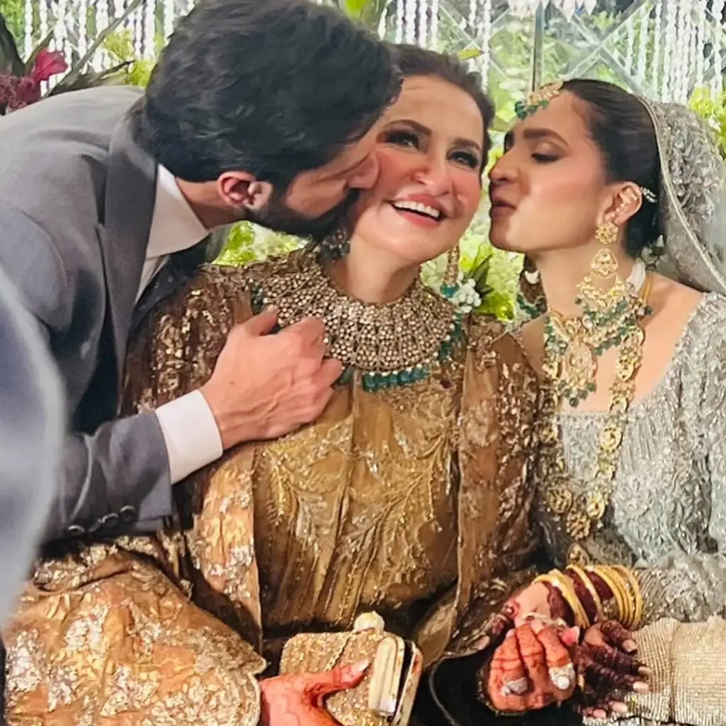 Saba Faisal Showers Love On Daughter In Law On Her Anniversary