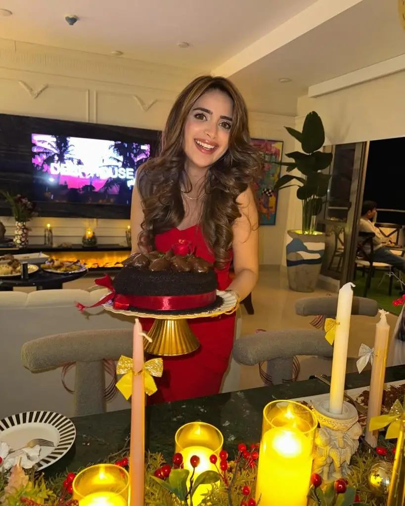 Minal Khan Shares Clicks from Star-Studded Christmas Dinner