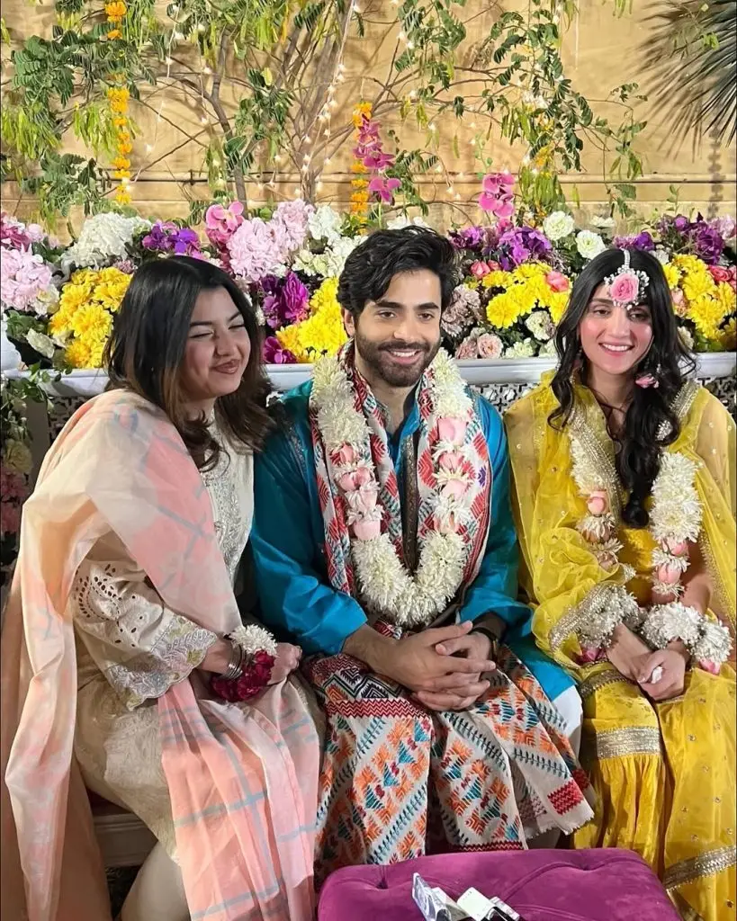 Sheheryar Munawar & Maheen Siddiqui Haldi Ceremony